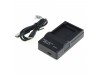 Polnilec za baterijo Fuji NP-W126, MicroUSB