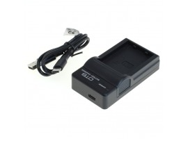 Polnilec za baterijo Canon NB-12L / NB-13L, MicroUSB