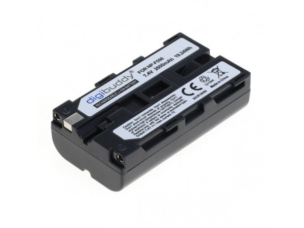 Baterija NP-F550 / NP-F750 za Sony CCD-RV100 / CCD-RV200, 2600 mAh