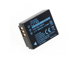 Baterija CGA-S007 za Panasonic Lumix DMC-TZ5 / DMC-TZ4 / DMC-TZ3, 900 mAh