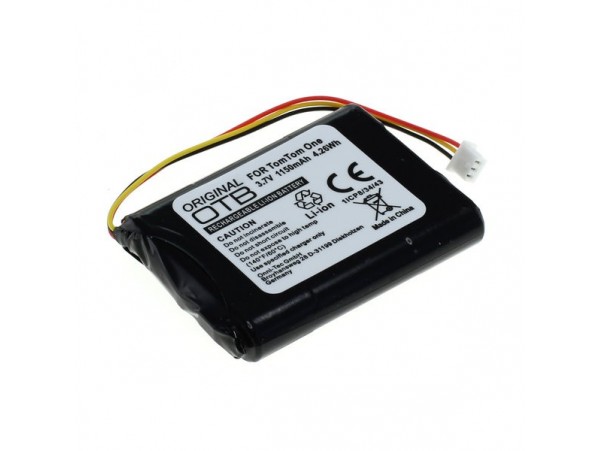 Baterija za TomTom One V2 / V3 / V5, 1150 mAh