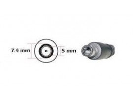 Avtomobilski polnilec za prenosnike HP / Compaq, 90W / 19V / 4,74A / 7,4mm x 5,0mm