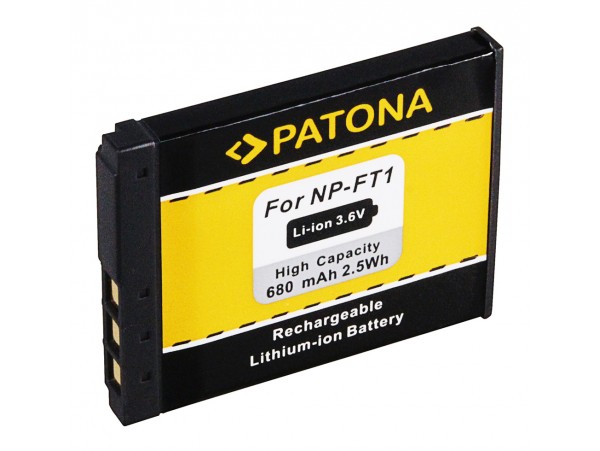 Baterija NP-FT1 za Sony Cybershot DSC-T1  / DSC-L1 / DSC-M1, 680 mAh