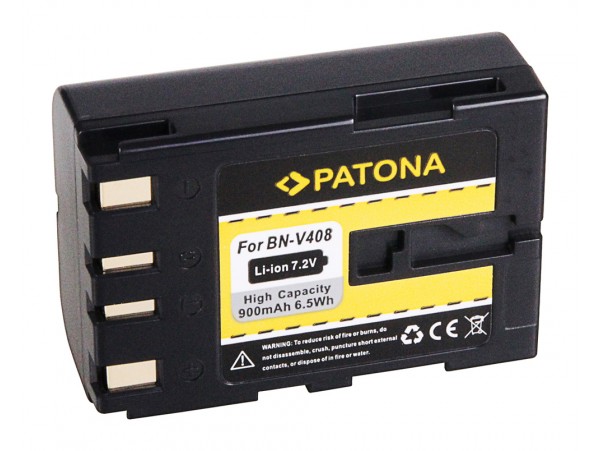 Baterija BN-V408 za JVC DV1800 / DVL100 / ZR30, 900 mAh
