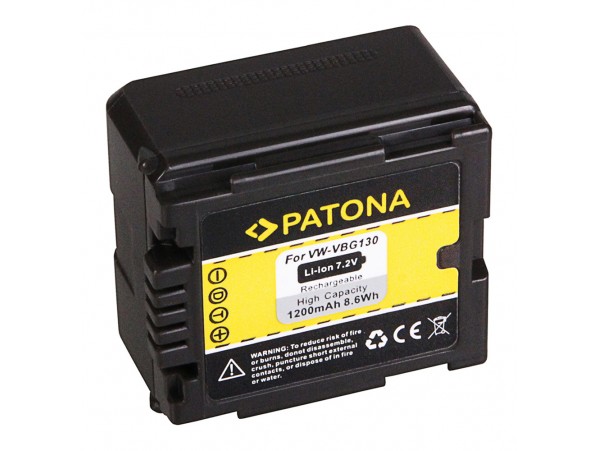 Baterija DMW-BLA13 za Panasonic HDC-H28 / HDC-SX5 / VDR-D50, 1200 mAh