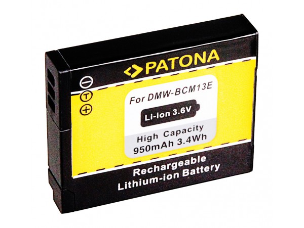 Baterija DMW-BCM13 za Panasonic Lumix DMC-FT5 / DMC-TZ40 / DMC-ZS30, 950 mAh