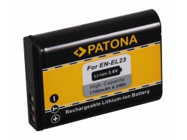 Baterija EN-EL23 za Nikon Coolpix P600 / P900 / S810, 1400 mAh