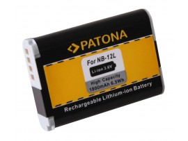 Baterija NB-12L za Canon Legria Mini X / Vivia Mini X / PowerShot G1 X Mark 2, 1800 mAh 