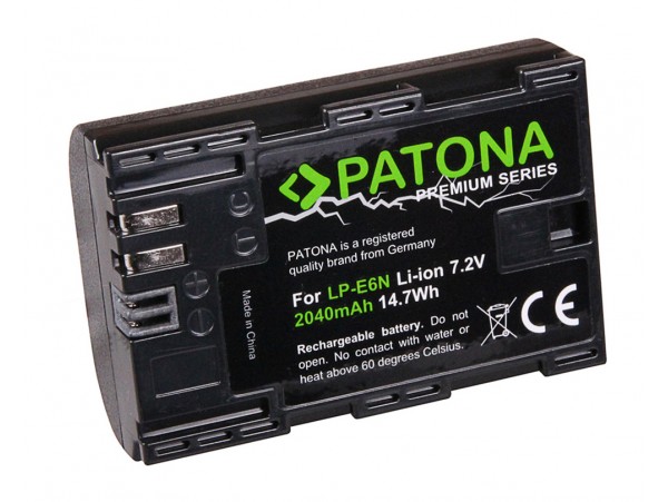 Baterija LP-E6 / LP-E6N za Canon EOS 5D Mark III / EOS 5D Mark II / EOS 7D, 2400 mAh