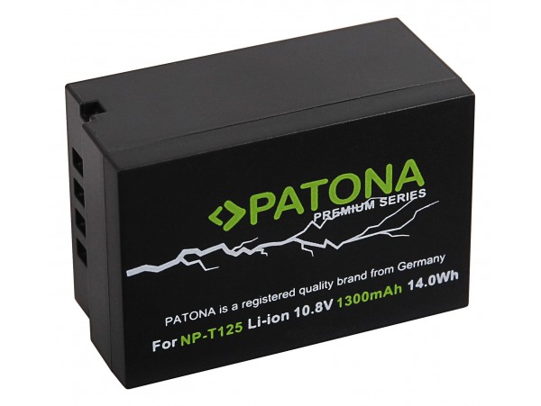Baterija NP-T125 za Fuji GFX-50S, 1300 mAh