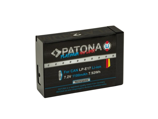Baterija LP-E17 za Canon EOS 750D / M3 / M5 / M6, 1100 mAh