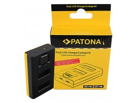 Polnilec za baterijo GoPro Max, MicroUSB, dvojni