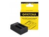 Polnilec za baterijo GoPro Fusion, MicroUSB, dvojni