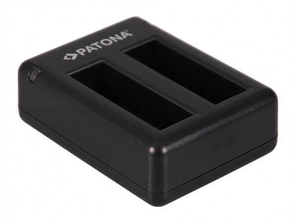 Polnilec za baterijo GoPro Hero 4, AHDBT-401, dvojni, MicroUSB