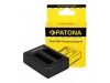 Polnilec za baterijo GoPro Hero 4, AHDBT-401, dvojni, MicroUSB