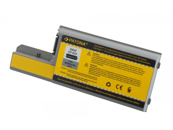 Baterija za Dell Latitude D531 / D820 / D830, 6600 mAh