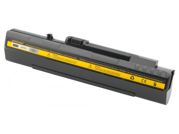 Baterija za Acer Aspire One A110 / A150 / D150 / D250, črna, 4400 mAh