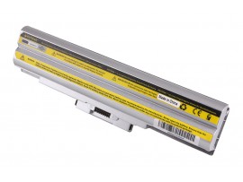 Baterija za Sony Vaio VGP-BPS13 / VGP-BPS21, srebrna, 4400 mAh
