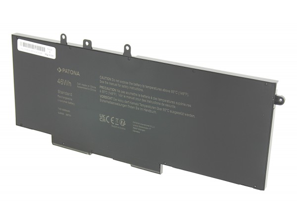 Baterija za Dell Latitude 5280 / 5290 / 5480 / 5490, 7.6 V, 6000 mAh