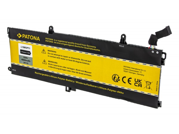 Baterija za Lenovo ThinkPad T590 / T15 / P15s / P53s, 4800 mAh