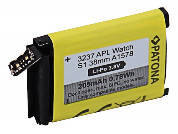 Baterija za Apple Watch 1, 38 mm, 200 mAh