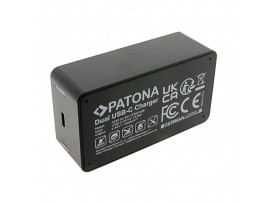 Polnilec za baterijo Insta360 X5, CINSBAHA , USB-C, dvojni