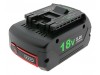 Baterija za Bosch GBA180LED, 18 V, 5000 mAh