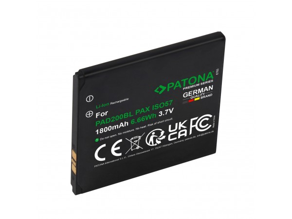 Baterija za Pax D200, 1800 mAh
