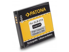 Baterija SLB-07A / SLB-07B za Samsung PL150 / ST550 / TL220, 720 mAh