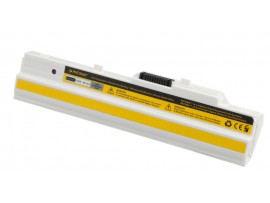 Baterija za Medion Akoya E1210 / MSI Wind U100 / LG X110, bela, 4400 mAh