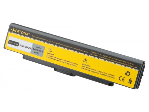 Baterija za Sony Vaio VGP-BPS9 / VGP-BPL9, 4400 mAh