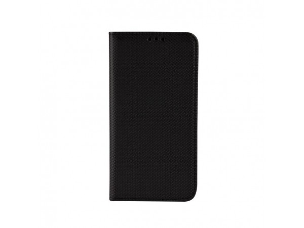 Preklopni etui za Samsung Galaxy S22 Plus iz umetnega usnja, črna