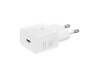 Polnilec za telefone Samsung EP-T2510NBE, originalni, brez kabla, črn, 25W