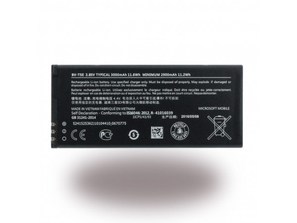 Baterija za Nokia Lumia 950 / 950DS, BV-T5E, originalna, 3000 mAh
