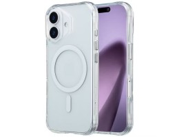 Silikonski ovitek za Apple iPhone 17, Magsafe, prozoren
