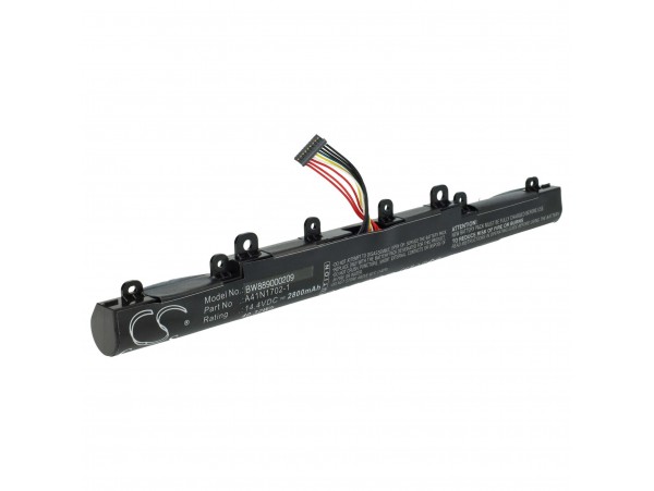 Baterija za Asus P1440 / P1448 / PE434, A41N1702-1, 2800 mAh