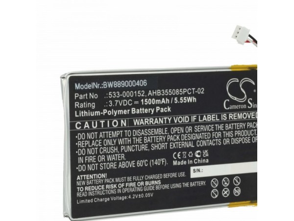 Baterija za Logitech G913 / G915, 1500 mAh