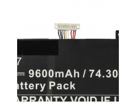 Baterija za Asus ZenBook 14 OLED UX3402QA / UX3402ZA / UX4302ZA, C22N2107, 9600 mAh