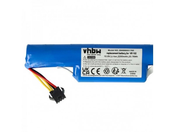 Baterija za Vileda VR 102 / VR One, 2200 mAh