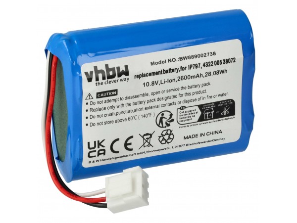 Baterija za Philips FC8007 / FC8792 / FC8794, 2600 mAh