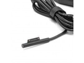 Avtomobilski polnilec za prenosnike Microsoft Surface Pro 3 / 4 / 5 / 6 / 7, 38W / 15V / 2,58A