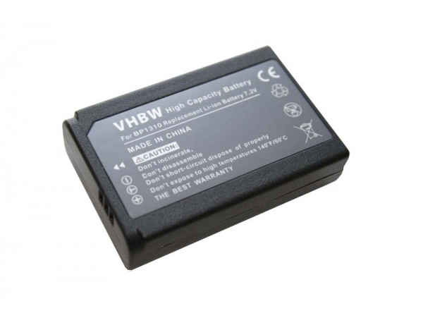 Baterija BP1310 za Samsung NX5 / NX10 / NX20 / NX100, 1000 mAh