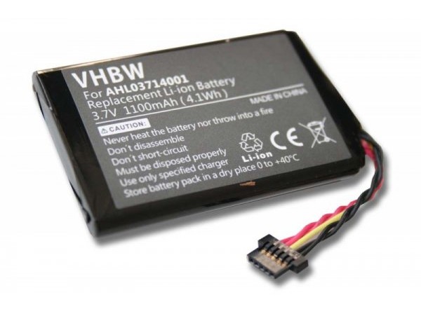 Baterija za TomTom Go 550 / 550 Live, 1100 mAh