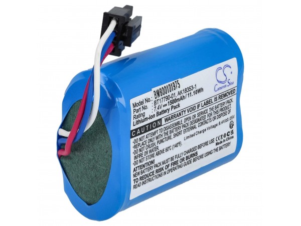 Baterija za Zebra MZ220 / MZ230 / MZ320, 1500 mAh