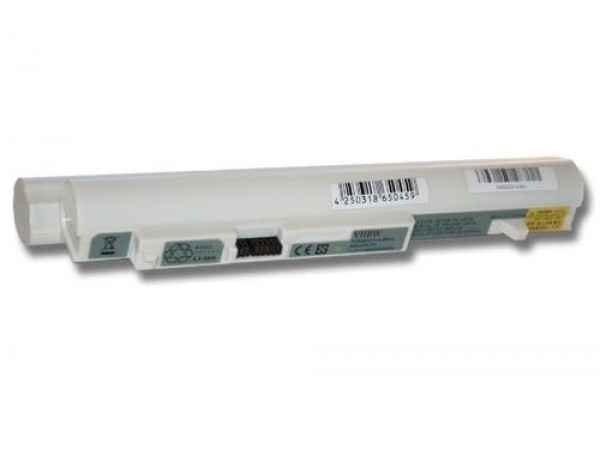 Baterija za Lenovo IdeaPad S10-2, bela, 4400 mAh