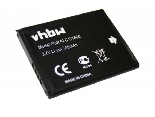 Baterija za Alcatel OT-385 / OT-880 / OT-905, 700 mAh