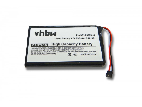 Baterija za Garmin Nüvi 1200 / 1250 / 1260, 930 mAh