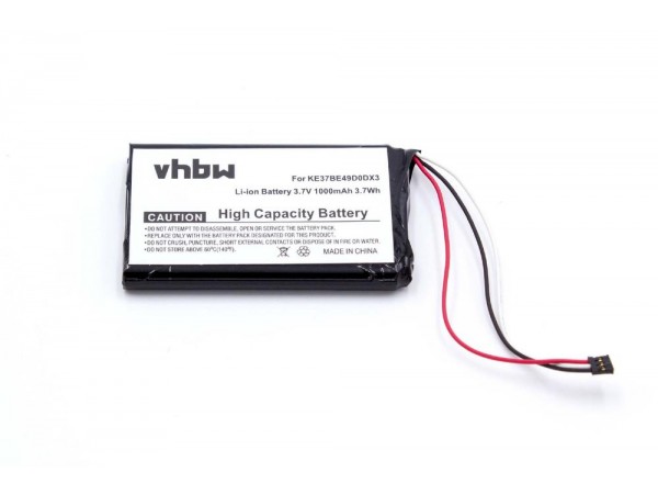 Baterija za Garmin Nüvi 2300 / 2340 / 2350, 1000 mAh