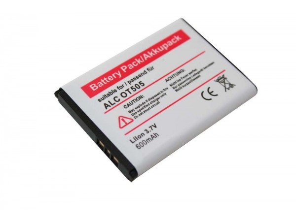 Baterija za Alcatel OT-280 / OT-363 / OT-505 / OT-708, 600 mAh