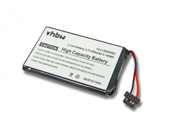 Baterija za Navigon 1400 / 1410 / 2400 / 2410, 850 mAh